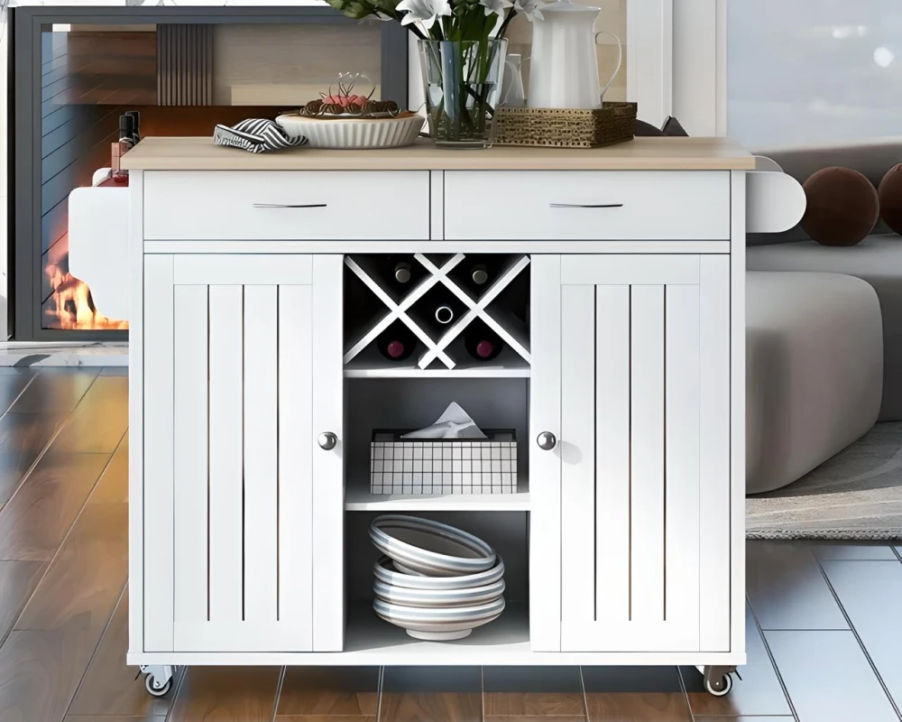 kitchen island with bar seating